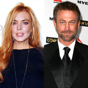 Lindsay Lohan, Grant Bowler Lindsay Lohan, Grant Bowler